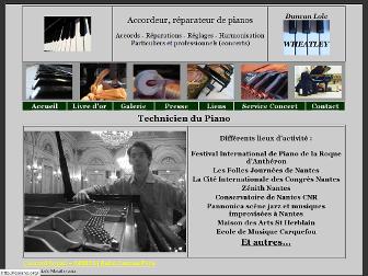 accordeurdepiano.com website preview