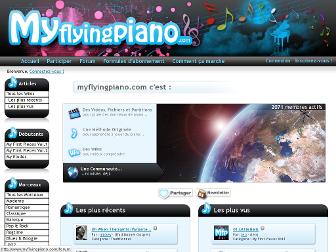myflyingpiano.com website preview