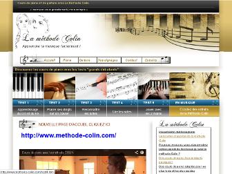 cours-piano.com website preview