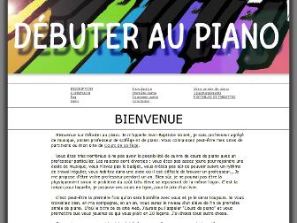 debuter-au-piano.fr website preview