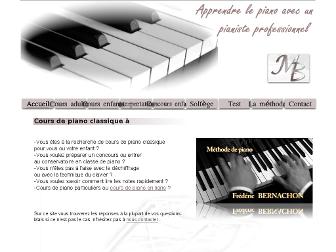 coursdepianonice.fr website preview