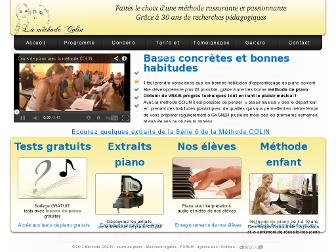 methode-colin.com website preview