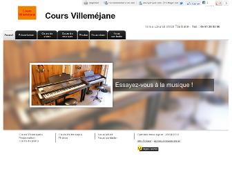cours-villemejane.fr website preview