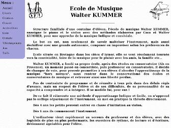 ecole-kummer.com website preview