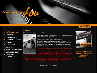 lamaisonquirendfou.com website preview