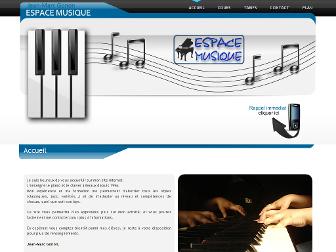 espacemusiquejeanmarcgonon.com website preview