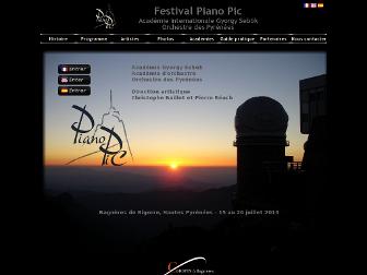 piano-pic.com website preview