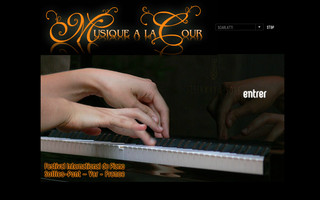 musiquealacour.com website preview