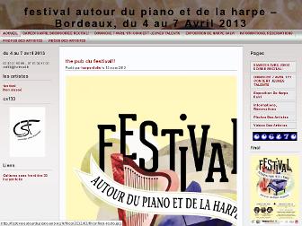 festivalautourdupiano.unblog.fr website preview