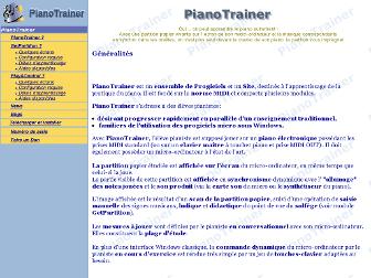 pianotrainer.com website preview