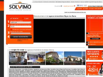 immobilier-digne-les-bains.solvimo.com website preview