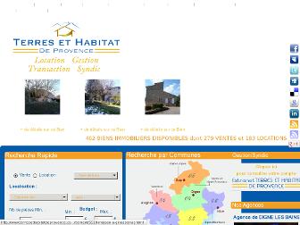 terresethabitatdeprovence.com website preview