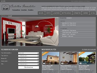 castellan-immobilier.com website preview