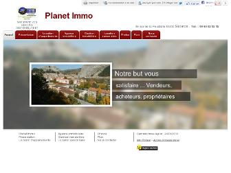 planet-agence-immobiliere.fr website preview