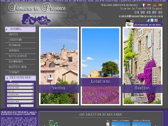 immobilierprovence.com website preview