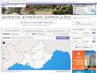 dmaisons-provence.com website preview