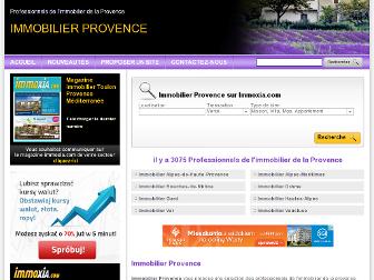 immobilierprovence.fr website preview