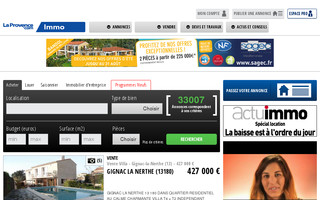 laprovence-immo.com website preview