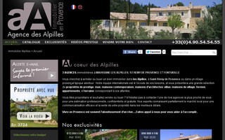 agence-alpilles.com website preview