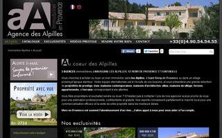 agence-alpilles.com website preview