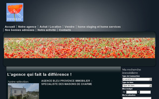 agence-bleu-provence-immobilier.com website preview