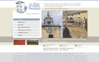 immobilier-provence-manosque.com website preview