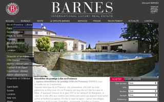 barnes-aixenprovence-littoral.com website preview