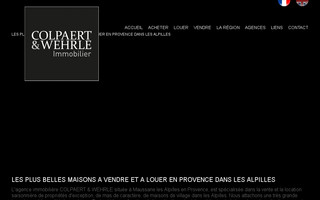 colpaertwehrle-immobilier-provence-alpilles.com website preview
