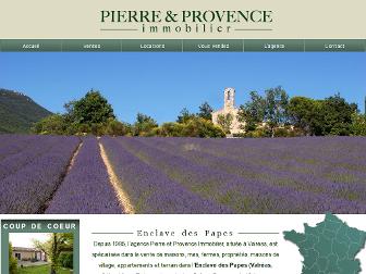pierreprovenceimmo.fr website preview