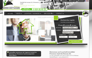 immobilier-provence-gard.com website preview