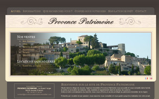 provence-patrimoine-immobilier.com website preview