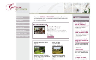 cotignacimmobilier.com website preview