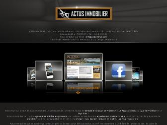actusimmo.com website preview