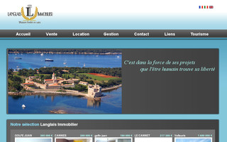 langlais-immo.fr website preview