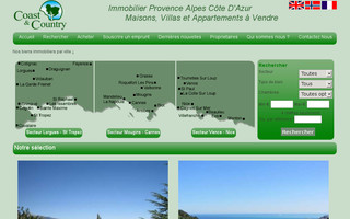 coastandcountryfrance.fr website preview