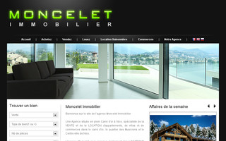 moncelet-immobilier.fr website preview