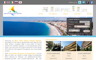 immobilier-nice.fr website preview