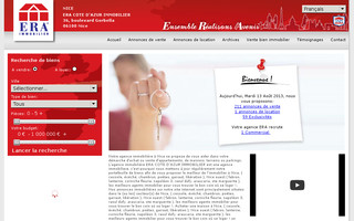 era-immobilier-nice-nord.fr website preview