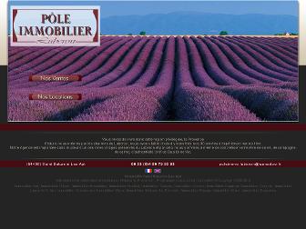 agence-pole-immobilier-luberon.com website preview