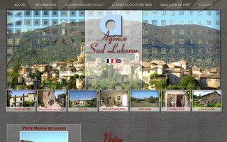 agence-sud-luberon.com website preview