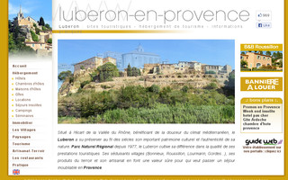 luberon-en-provence.com website preview