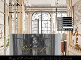 sothebysrealty-france.com website preview