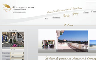 gimmobilierdeprestige.com website preview