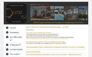 quai67.fr website preview