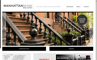 manhattanmiami.com website preview