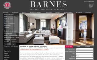 barnes-neuilly.com website preview