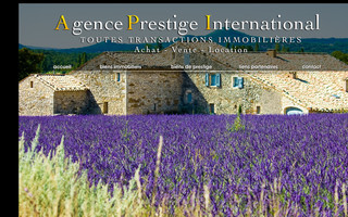prestige-immo.fr website preview