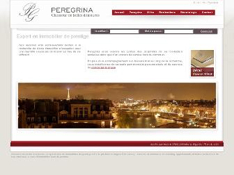 peregrina.fr website preview