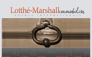 lotthe-marshall.com website preview