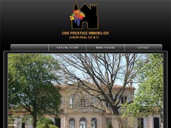cbs-prestige.com website preview